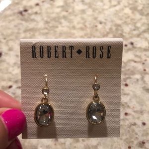 Dangle crystal earrings